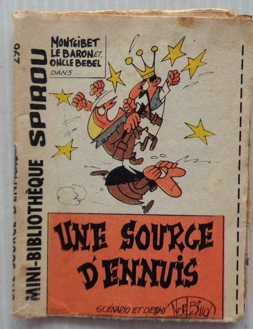 Mini Story No 296 One Power Source Trouble Spirou No 1439 Bissot 1965