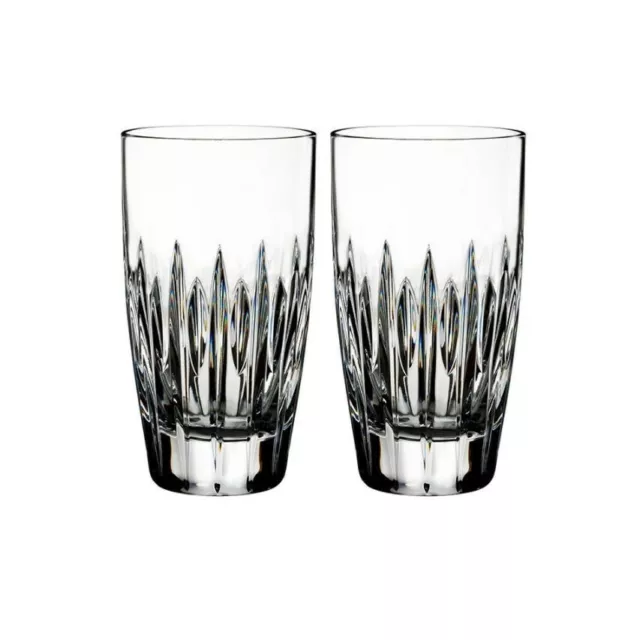 BNIB Waterford Ardan Mara Highball Crystal Glasses Set of 2