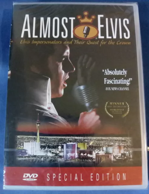 ALMOST ELVIS (2001) Special Edition DVD ELVIS PRESLEY * NEW SEALED * UK REGION 2