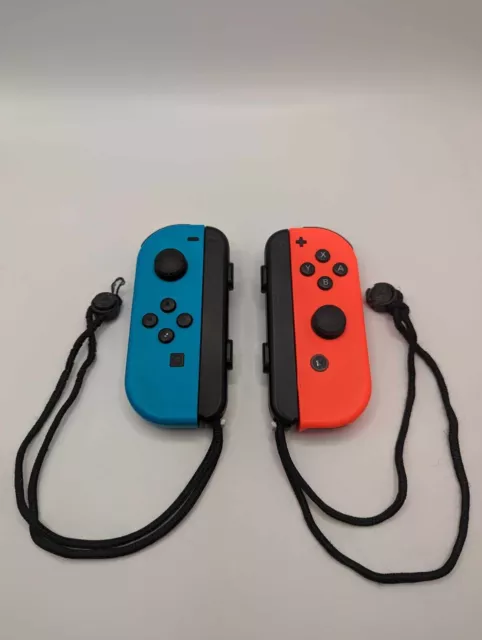 Nintendo Joy-Con Paire de Manettes de Jeu pour Nintendo Switch - rouge Neon/Bleu 2