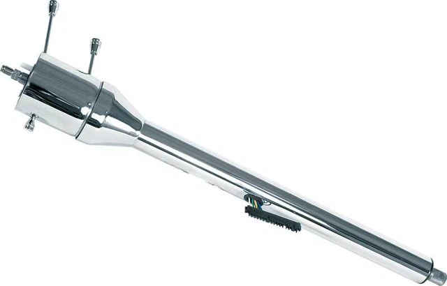 1967-68 F-Body Chrome Steel Floor Shift MT / AT Tilt Steering Column w/o