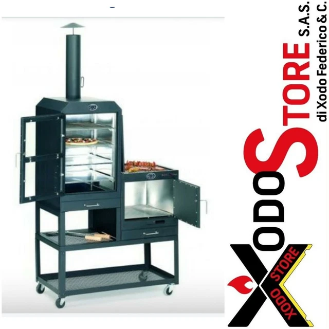 Four La Charbon Et Bois Best Fire Grande en Acier - Envoyer Mail pour Réduction