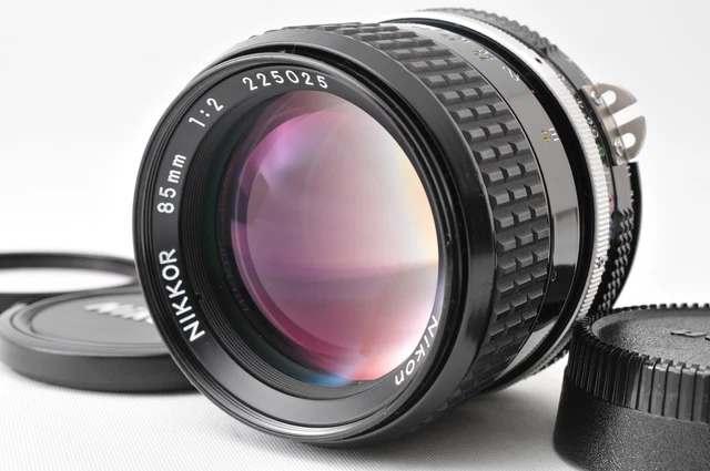 [Near MINT] Nikon Ai Nikkor 85mm f/2 MF Portrait Prime Lens From JAPAN