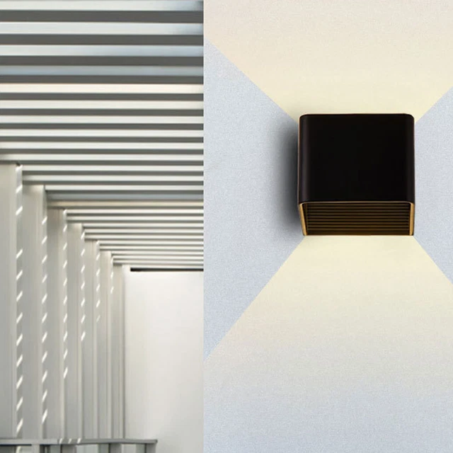 Energy-saving Wall Light Waterproof Adjustable Sleek Easy Installation Wide