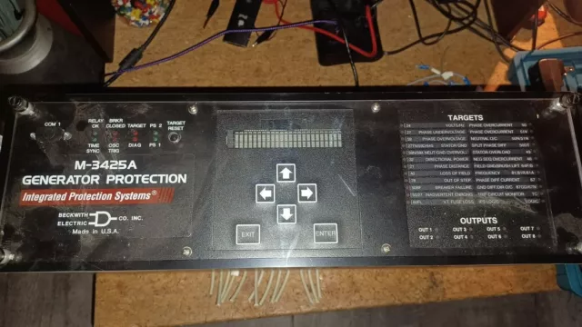 Beckwith Electric M-3425A Generator Protection  