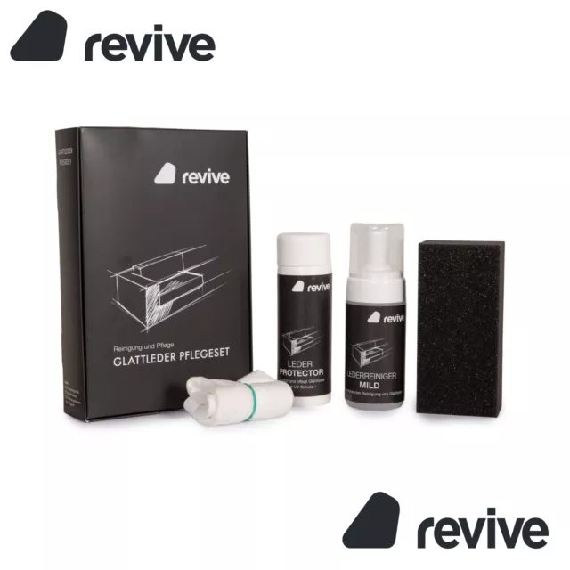 Revive Leather Care Kit for Smooth Leather Mainenance Set