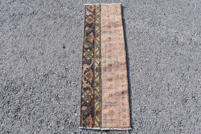 Türkischer Teppich, Vintage Teppich, Orientalische Teppiche, 1,1x3,6 ft...