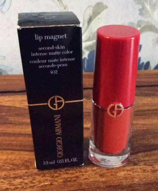 GIORGIO ARMANI LIP Magnet Liquid Lipstick 403 Vibrato New