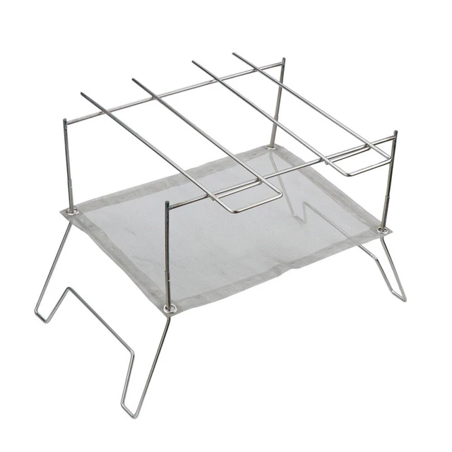 1 Set Outdoor Wandern Camping Lagerfeuer Stand Barbecue Herd Lagerfeuer