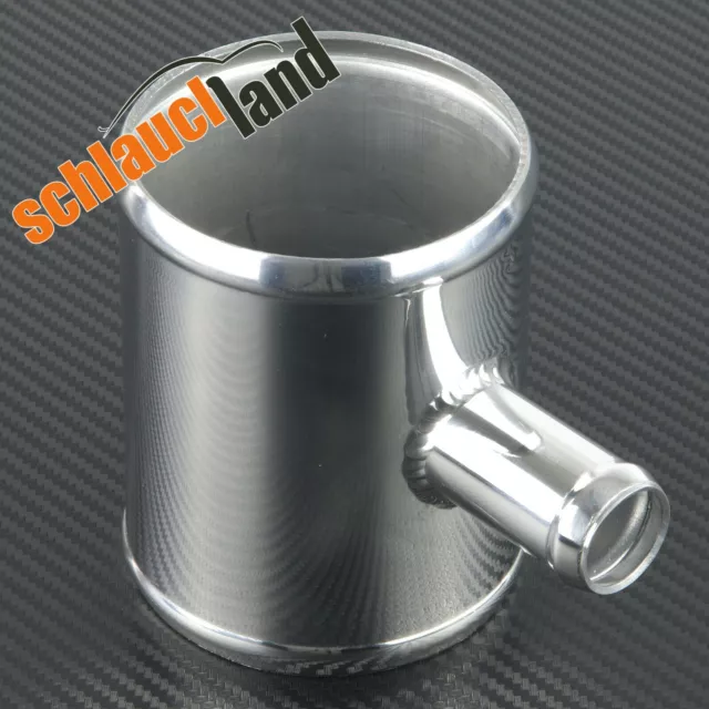 Alu T-Stück AD 38mm*** Abgang 25mm Aluminium Rohr Alu Schlauchverbinder