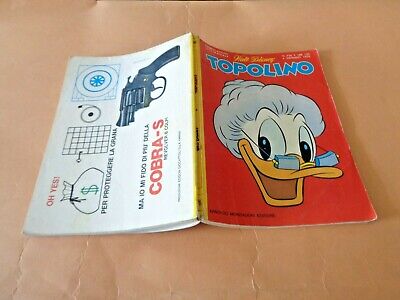 Topolino N° 736 Originale Mondadori Disney Molto Buono Bollini, Calendario