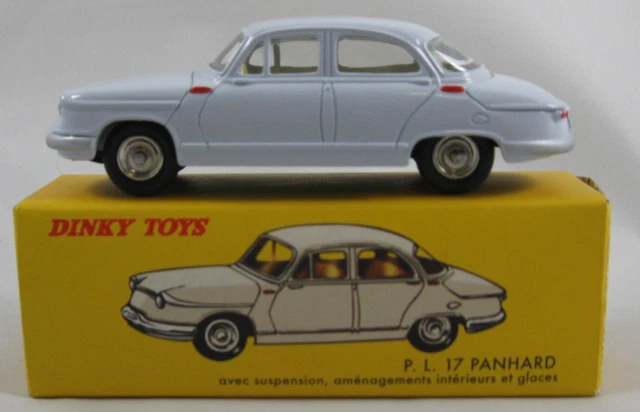 Dinky Toys 547 – Panhard PL 17 Orange, échelle 1:43, Vintage France, Avec Repro