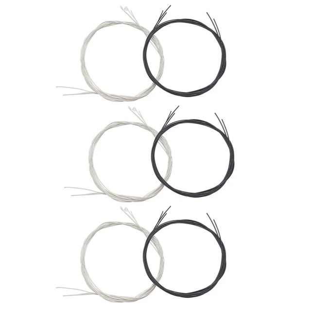 Set 6 Corde Chitarra Classica - Lega Rame Fosforoso, Acciaio Inossidabile, Suono Nitido - Foto 5