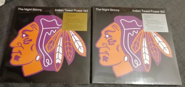 Vinile LP The Night Skinny Indian Tweet Posse 1&2 Silver Lim. Ed. Noyz Narcos