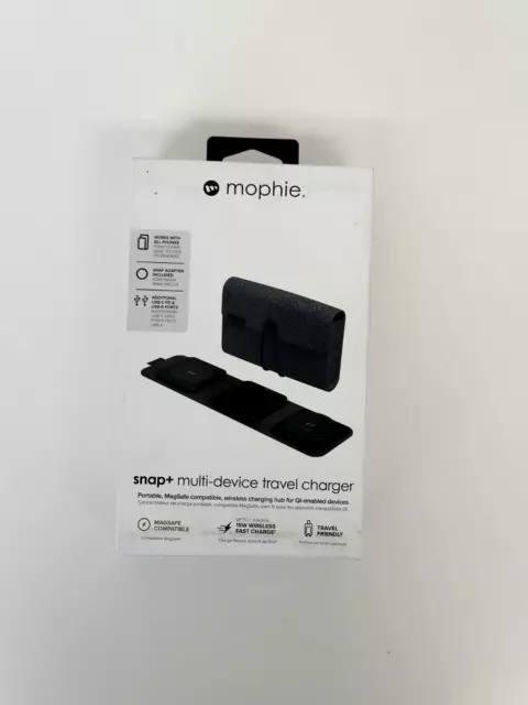 Mophie Snap+Multi-Device Travel Charger - Wireless (NEW)