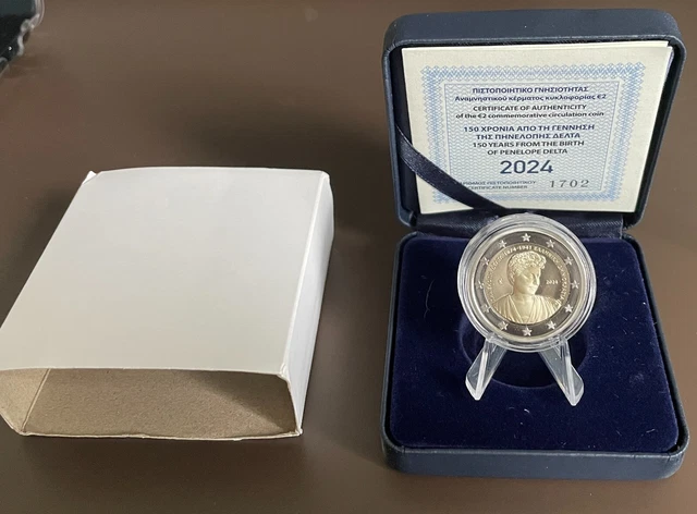 Lot de 2 euros Grèce 2013 Crète
