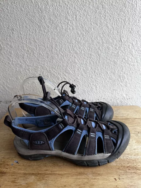 KEEN NEWPORT H2 Water Sandal Gray Hiking Shoes Washable Women’s SZ 8.5 ...