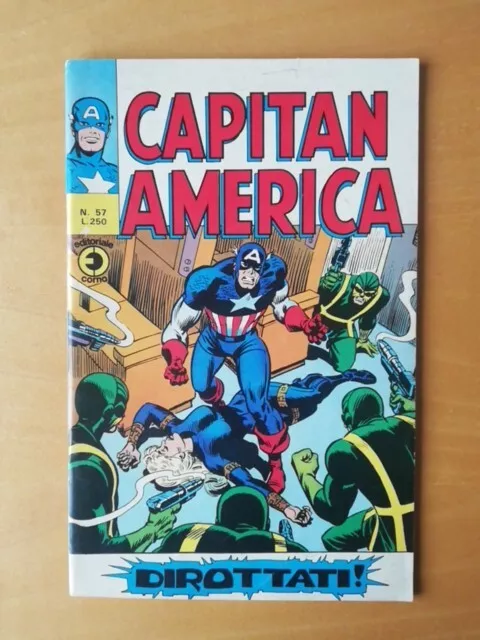 CAPITAN AMERICA N. 57 - 1975 - Editoriale Corno - OTTIMO