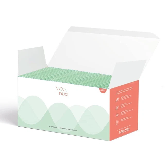 Nua Ultradünne Damenbinden für Damen, Packung mit 50 Binden, Größe L, für...