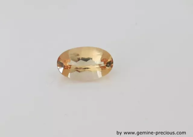 1.19 carat UNTREATED IMPERIAL PRECIOUS TOPAZ OVAL CUSHION VVS