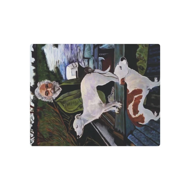 Good Fellas two dogs painting Metal Art Sign