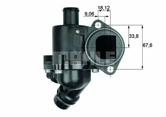 MAHLE (TM 3 100) Thermostat, Kühlmittel für AUDI VW