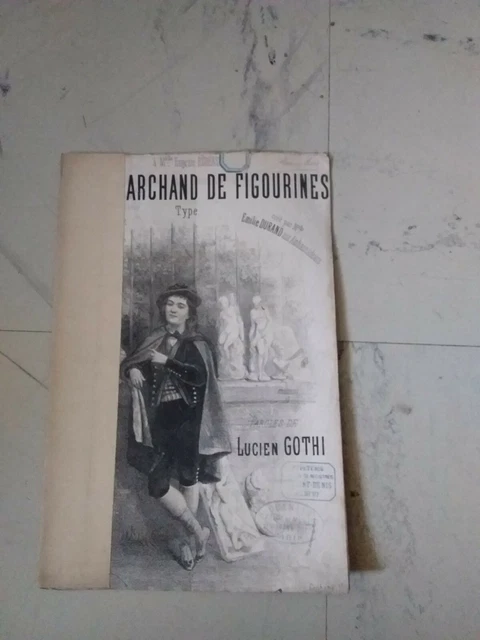 partition de musique ancienne le marchand de figourines 