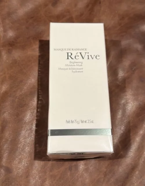 REVIVE Masque de Radiance Brightening Moisture Mask 2.5oz Full Size - NEW in Box