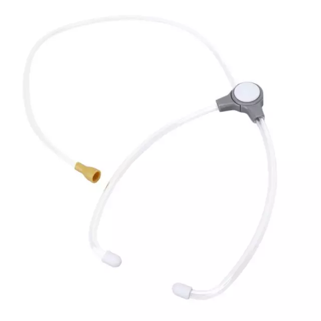 Transparentes PP-Doppelkopf-Diagnose-Stethoskop-Hörgerät