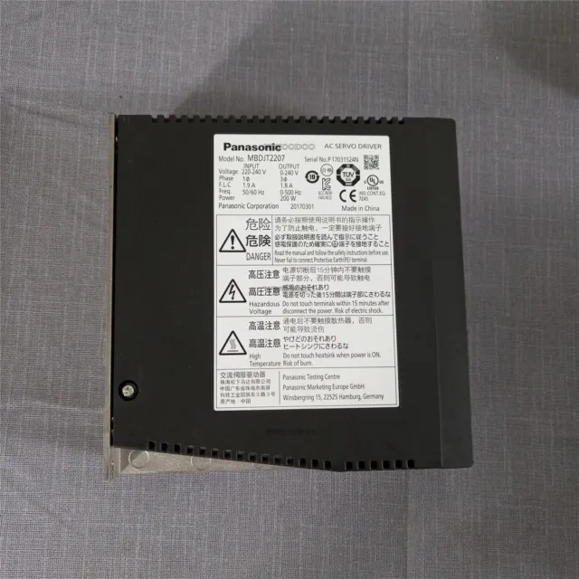 1Pc MBDJT2207 Panasonic Servo Drives Used lw Original genuine