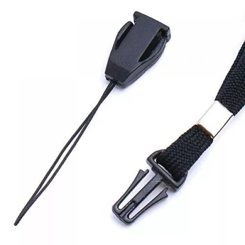 40cm 16 In Neck Strap/Cord Lanyard for Mp3 MP4 Cell Phone Camera ID Card--Black 3