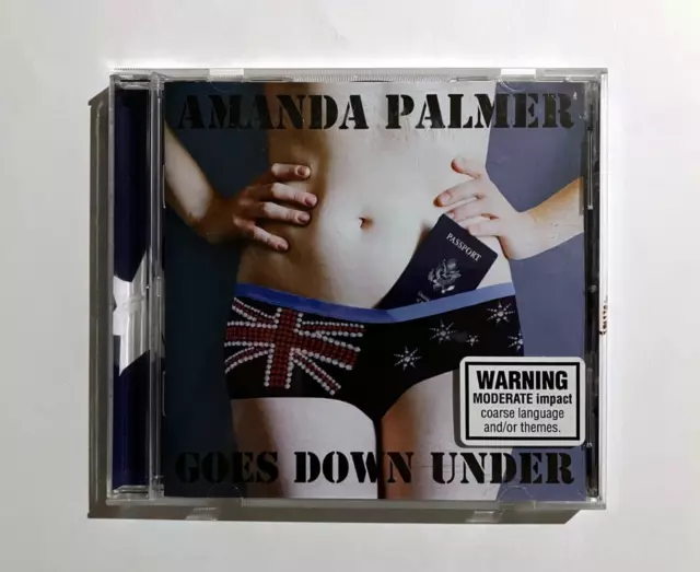 Amanda Palmer Goes Down Under - 2011 Live Rock / Cabaret Album - RARE CD