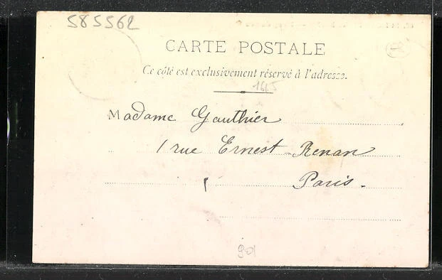 CPA St-Honore-les-Bains, Etang du Seu 1905 2