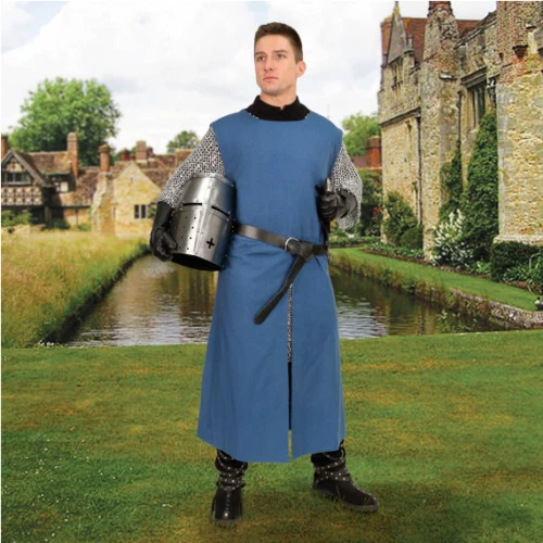 New Knight Tunic Surcoat Medieval Clothing Men Cosplay Renaissance Costume LARP