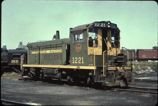 CN Canadian National 1221 duplicate slide