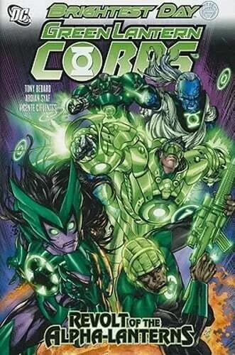 Green Lantern Corps: Revolt of the Alpha-Lanterns (DC Comics, July 2011) EX-Libr