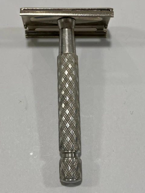 Vintage ALUMINUM HANDLE GILLETTE TECH Made in England U2 1974 Vintage ALUMINUM HANDLE GILLETTE TECH Made in England U2 1974