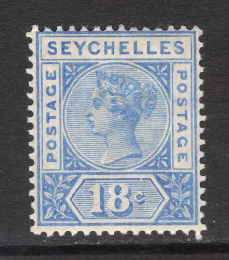 M18946 Seychelles 1897 SG31 - 18c ultramarine.