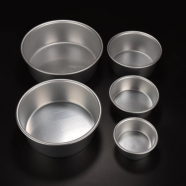 Moule rond en aluminium pour moule à gâteau en aluminium 5 tailles