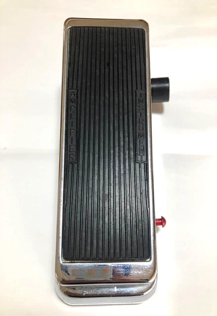 Jim Dunlop Cry Baby 535 Guitar Effect Wah Pedal Chrome Model CB535 Used