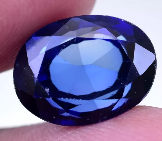 10.00 CT Naturale Kashmiri Zaffiro Blu Ovale Affascinante Certificato Trattato