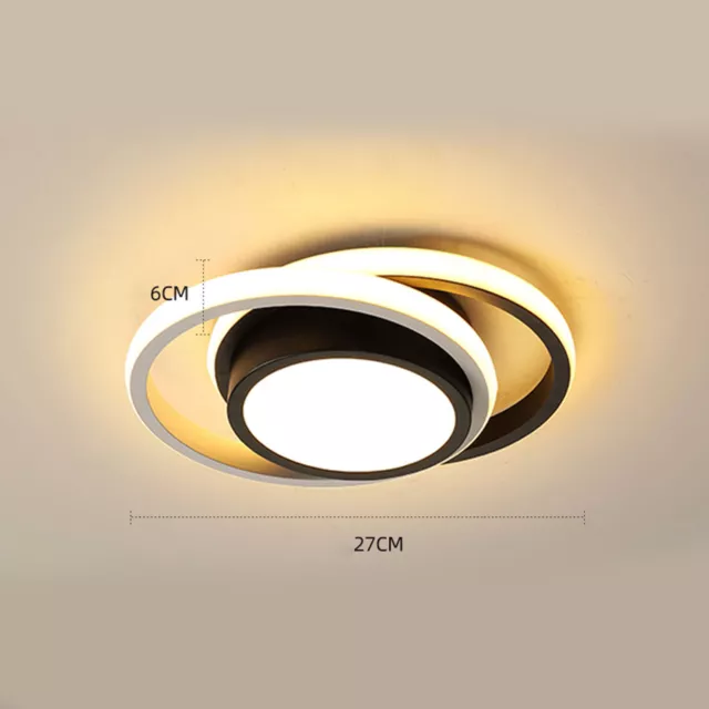 Modern LED Acrylic Ceiling Lamp Home Light Elegant Living Room Bedroom Fixture