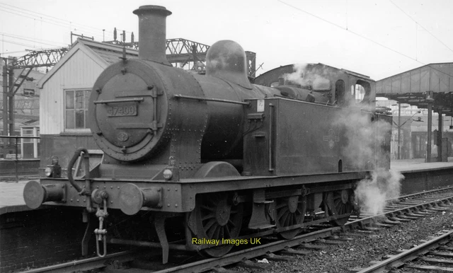 RAILWAY PHOTO - LMS Fowler 0-6-0T at Crewe south end. c1961 £2.00 ...