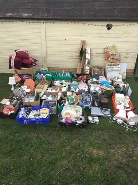 Job Lot  Carboot 25+ Boxes Bric A Brac Tools House Clearance Mixed Lots Markets