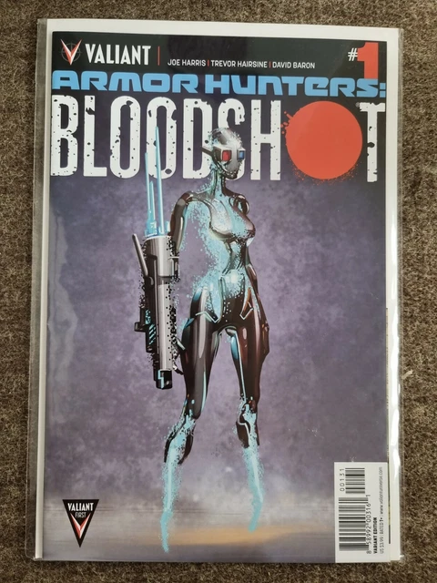 Armor Hunters Bloodshot #1 1:10 Crain Character Design Variant Valiant