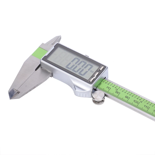 Digital Vernier Caliper Stainless Steel High Strength Electronic Ruler 200mm