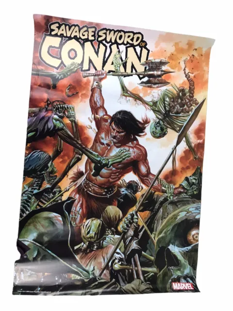 2019 Marvel SAVAGE SWORD OF CONAN Full Size Promo Poster 24" X 36"