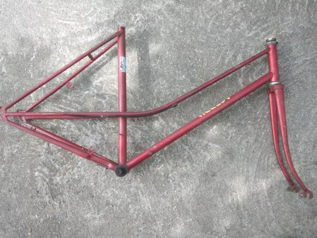 Cadre Vélo Ville Ancien / Vintage Bike Frameset Old 50Cm Sm