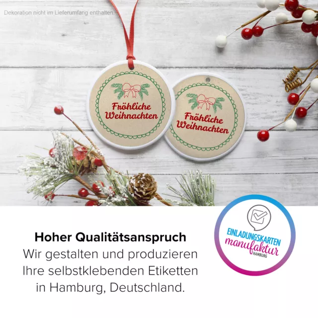 48 Weihnachtsaufkleber Geschenk Aufkleber Etiketten Weihnachten Xmas Sticker 3