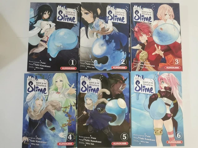 MANGA MOI QUAND je me réincarne en slime tome 1 à 6 coffret inclus EUR ...